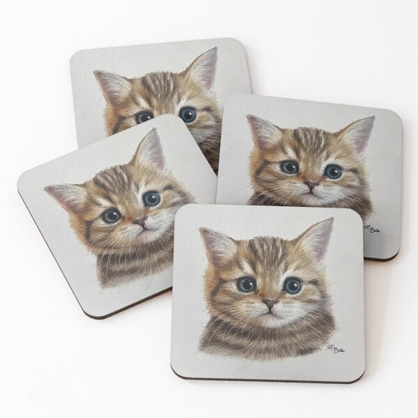 Item preview, Gatito con ojos redondos designed and sold by NathBros.