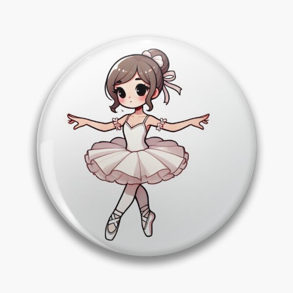 Item preview, Graceful Ballerina Sticker designed and sold by Stylygifts.