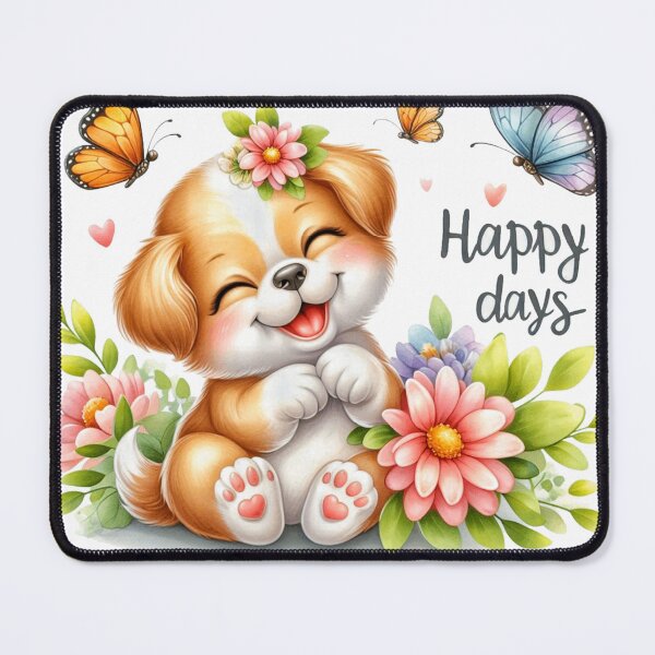 Item preview, Puppy dog : Happy days  designed and sold by Daofa.