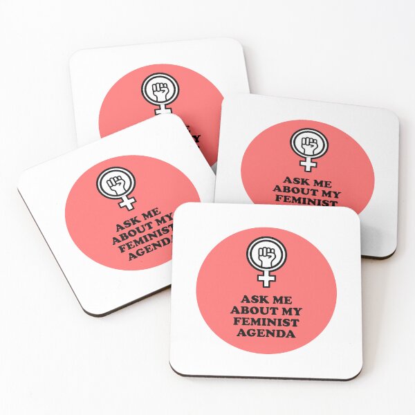 Item preview, Ask me about my feminist agenda designed and sold by Inspirationmotivation.