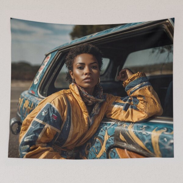 Item preview, Female Dakar pilot designed and sold by Osintown.