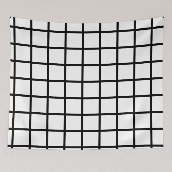 Item preview, White and Black Window Pane Print designed and sold by DanielleGensler.