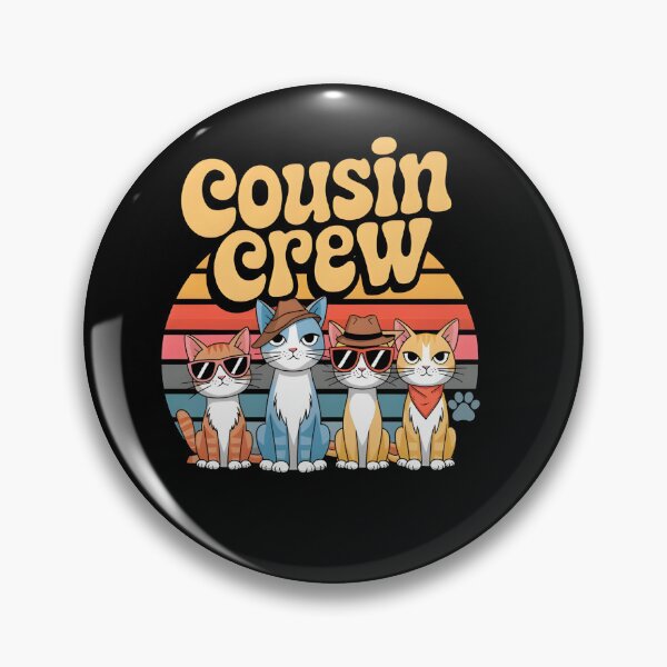 Artikelvorschau, Lustige Katzen Cousin Crew Familie Matching cool entworfen und verkauft von TheTimer.