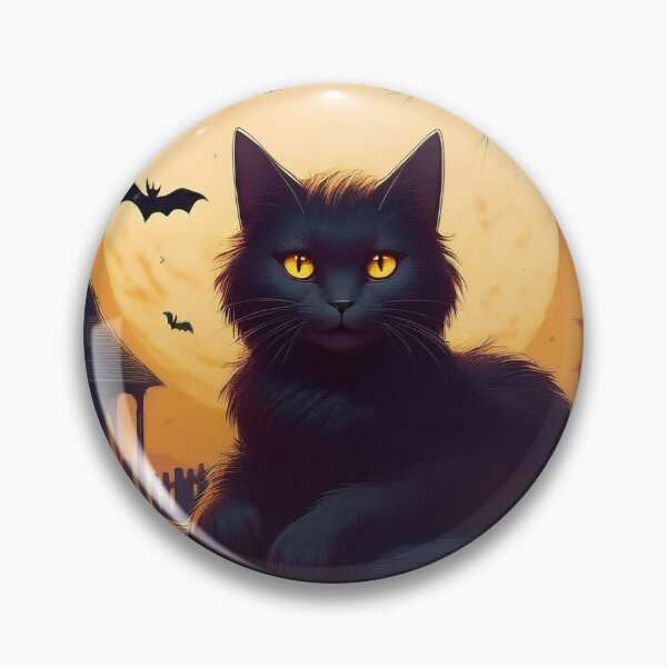 Aperçu de l'œuvre Chat-chaton #135 Halloween créée et vendue par CatSpectacleTv.
