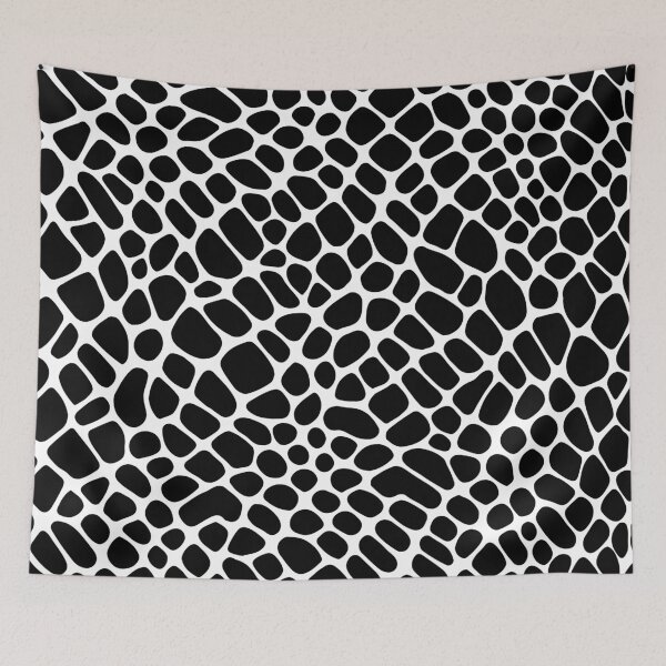 Item preview, Giraffe Pattern Black & White designed and sold by tonymagnerart.
