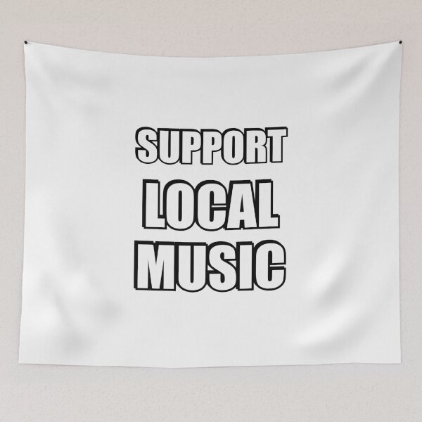 Item preview, Support local music designed and sold by Inspirationmotivation.