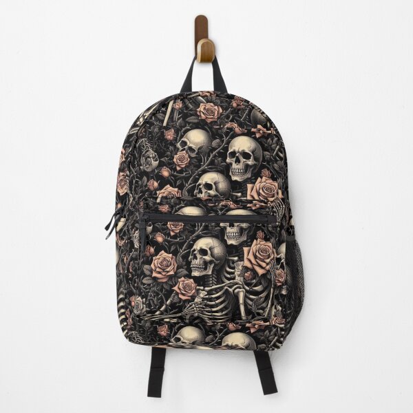 Item preview, Skeletons and Roses Art designed and sold by JavisSRDesign.