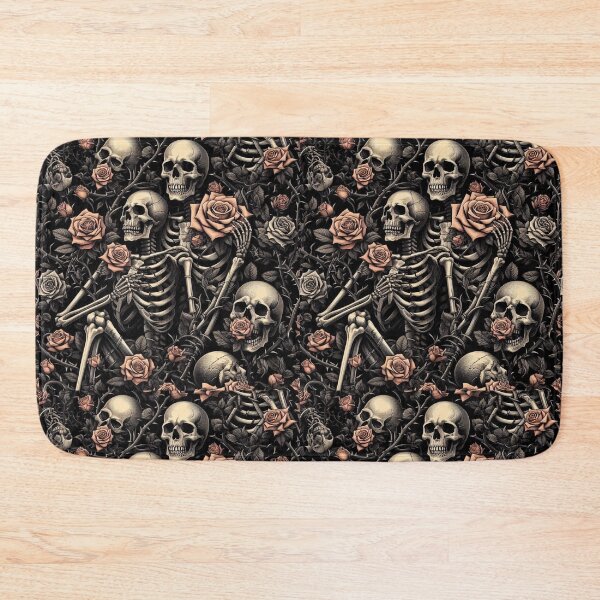 Item preview, Skeletons and Roses Art designed and sold by JavisSRDesign.