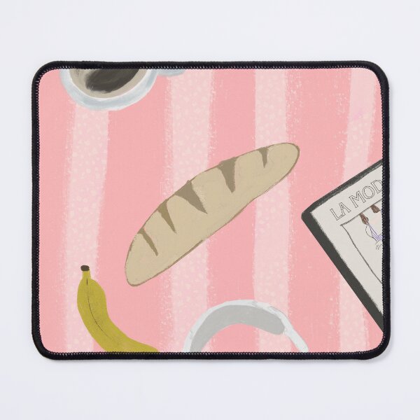 Item preview, French Pink Kitchen Table with Baguette designed and sold by bowsbotanicals.