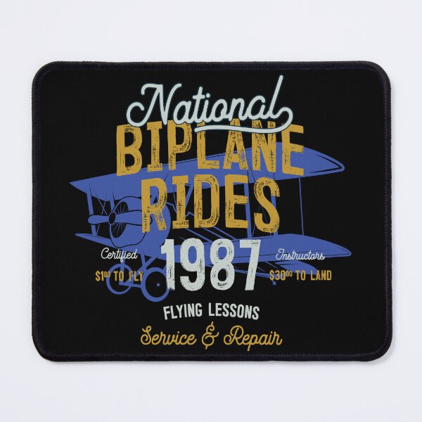 Item preview, National Biplane Rides Airplane Flying Lessons designed and sold by SinfamousTwo.