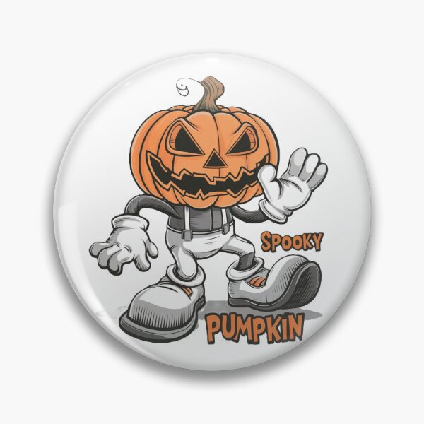 Item preview, Spooky Pumpkin: The Friendly Halloween Mascot /  Abóbora Assustadora: O Mascote Amigável do Halloween designed and sold by debbiebento.