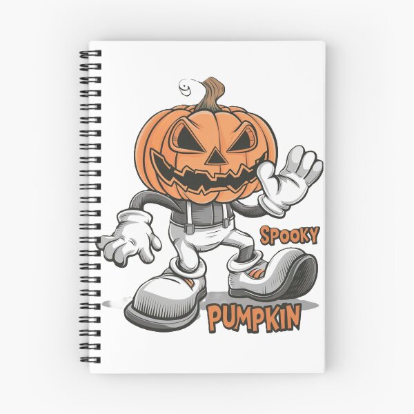 Item preview, Spooky Pumpkin: The Friendly Halloween Mascot /  Abóbora Assustadora: O Mascote Amigável do Halloween designed and sold by debbiebento.
