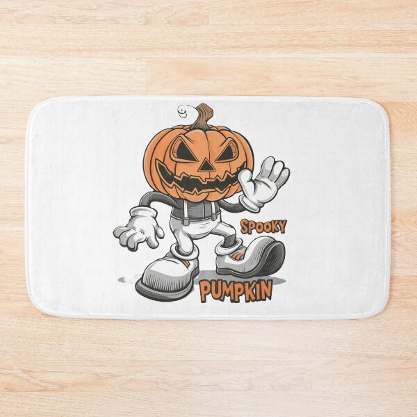 Item preview, Spooky Pumpkin: The Friendly Halloween Mascot /  Abóbora Assustadora: O Mascote Amigável do Halloween designed and sold by debbiebento.