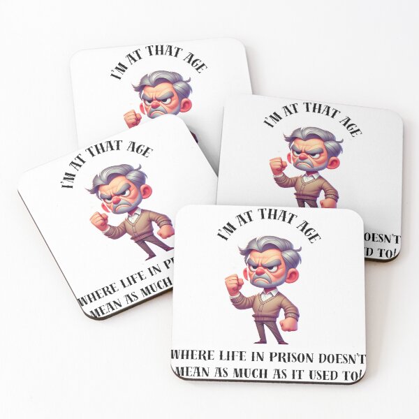 Item preview, I'm At That Age Where Life In Prison Doesn't Mean As Much As It Used To! designed and sold by emcreativeprds.