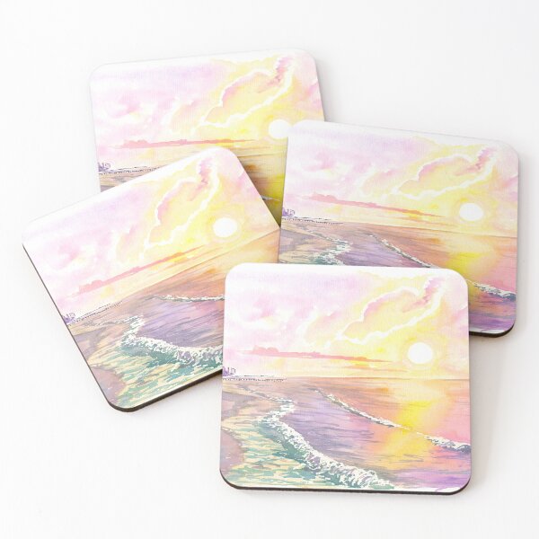 Item preview, Morning and Sunrise at the Beach in the Mediterranean designed and sold by artshop77.