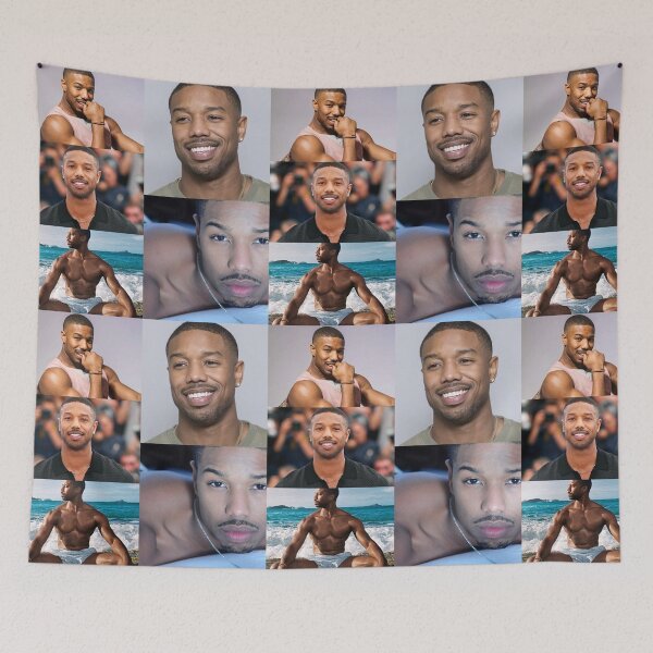 Item preview,  Michael B. Jordan collage designed and sold by kimisahavana.