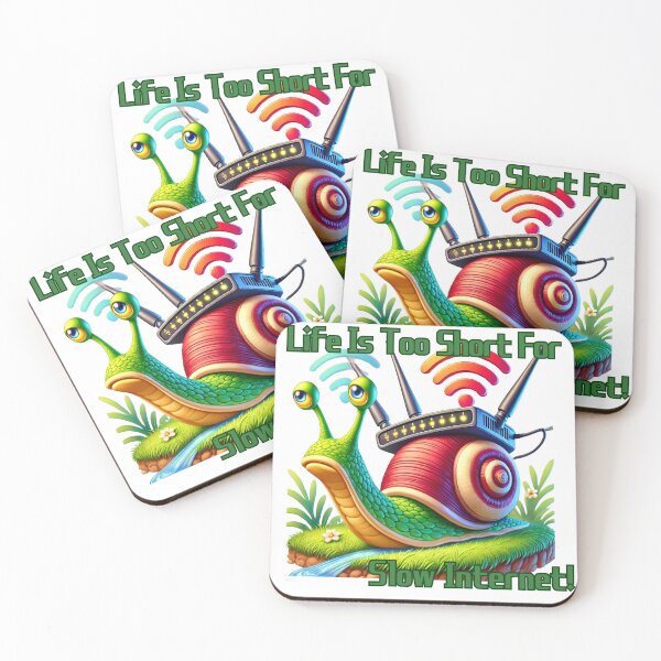Item preview, Life Is Too Short For Slow Internet designed and sold by emcreativeprds.