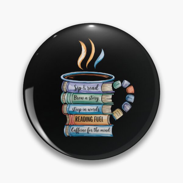 Item preview, Sip & Story: Colorful Book Stack Coffee Cup Design designed and sold by ashdenent.