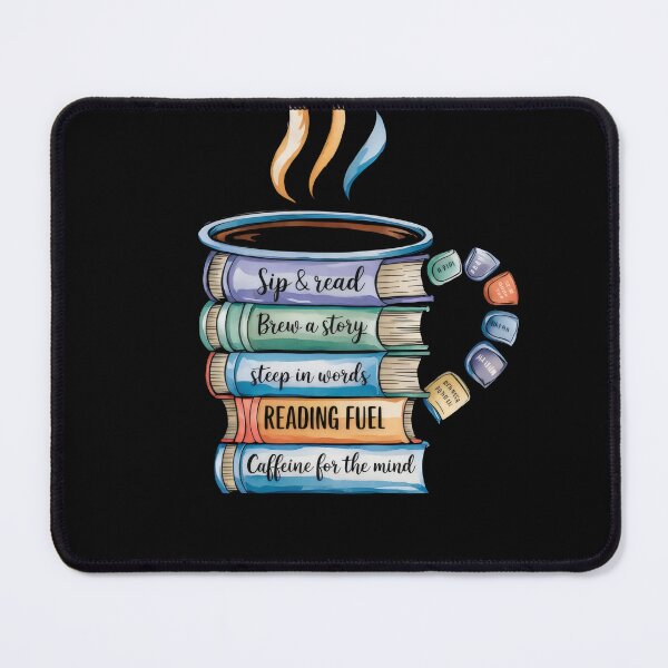 Item preview, Sip & Story: Colorful Book Stack Coffee Cup Design designed and sold by ashdenent.