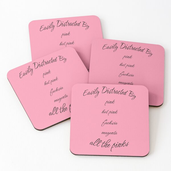 Artikelvorschau, Leicht ablenkbar durch Pink | All The Pinks entworfen und verkauft von PinkGoddessLove.