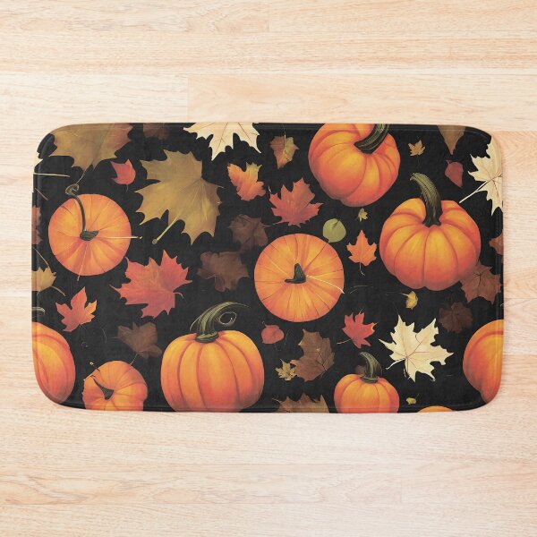 Item preview, Pumpkins and autumn leaves. designed and sold by MagelliShop.