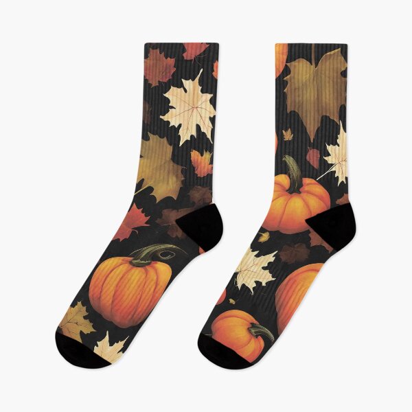 Item preview, Pumpkins and autumn leaves. designed and sold by MagelliShop.