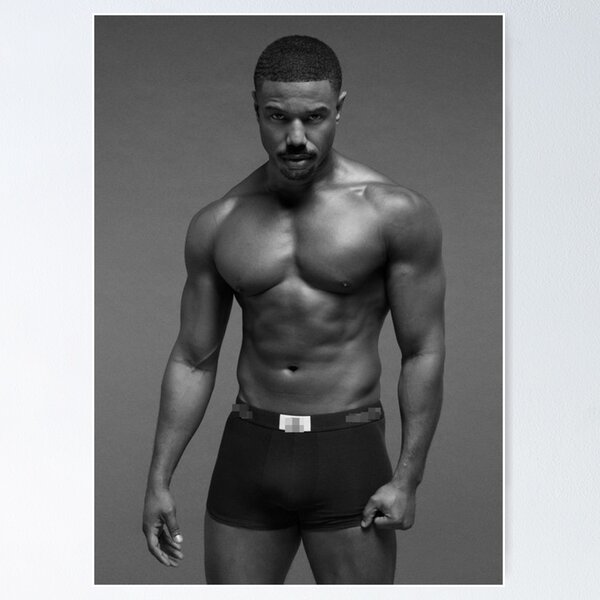 Item preview,  Michael B. Jordan BW designed and sold by kimisahavana.