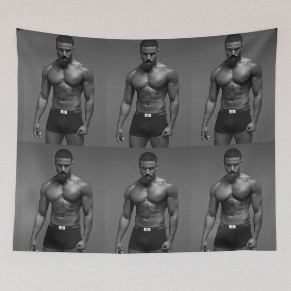Item preview,  Michael B. Jordan BW designed and sold by kimisahavana.