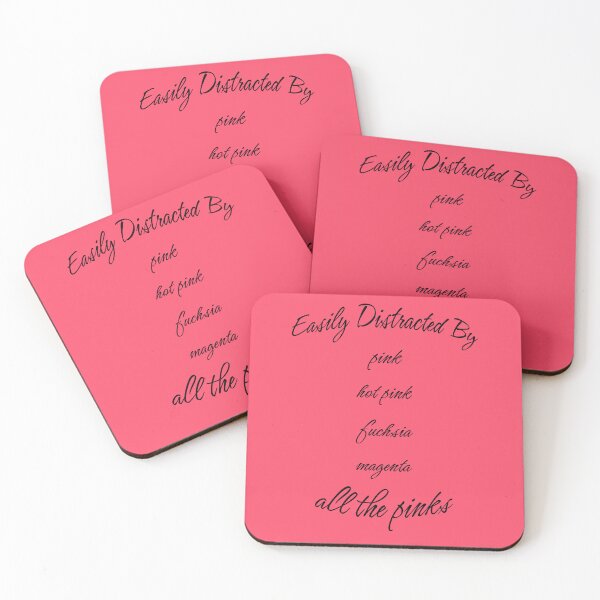 Artikelvorschau, Leicht ablenkbar durch Pink | All The Pinks entworfen und verkauft von PinkGoddessLove.