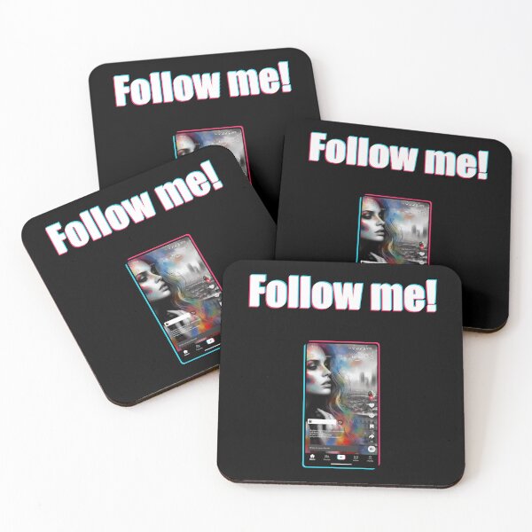 Item preview, Tiktok follow me 2 designed and sold by jaharek.