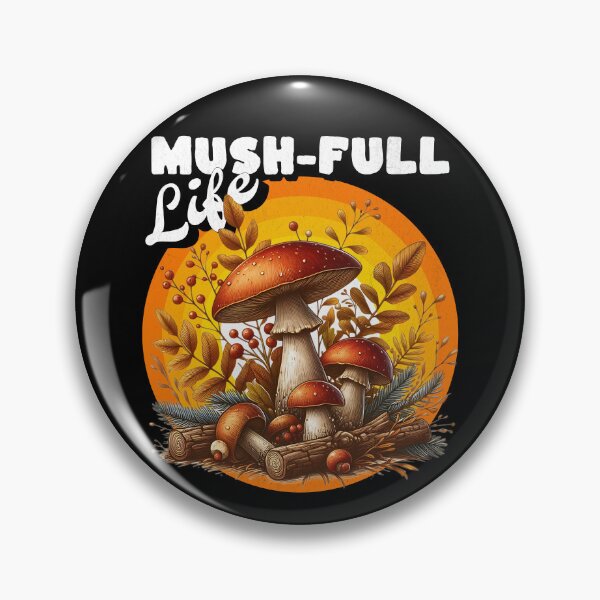 Item preview, MUSHFULL LIFE - AUTUMN RETRO MUSHROOMS designed and sold by justyna-s28.