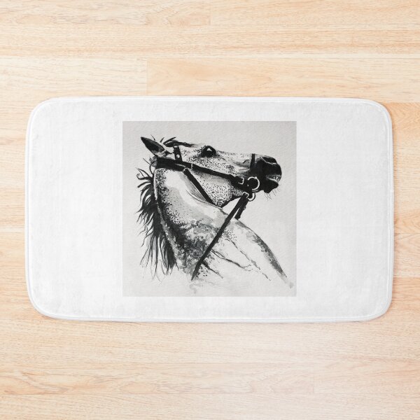 Item preview, Crazy steed watercolor designed and sold by goAnecha.