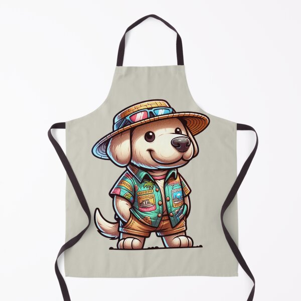 Item preview, Dog Wearing Tacky Tourist Shirt designed and sold by BassHeadMomma.