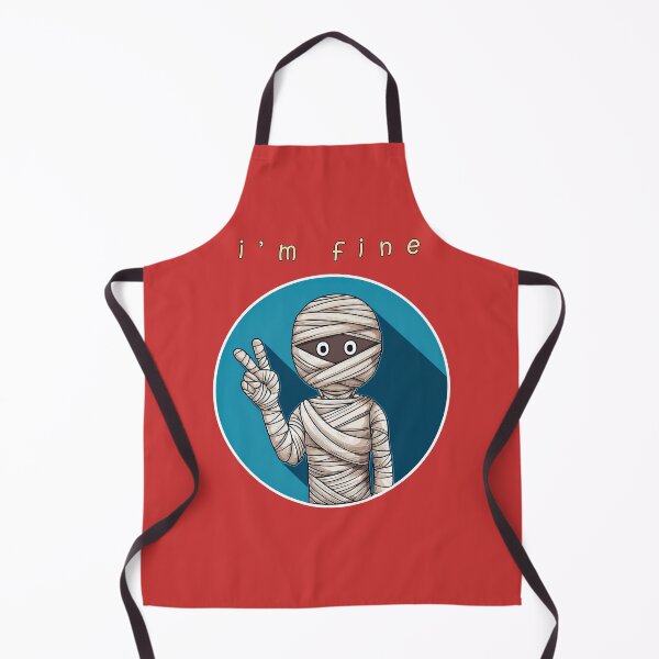 Item preview, " I'm fine " Funny cartoon illustration Design. designed and sold by HEMRO.