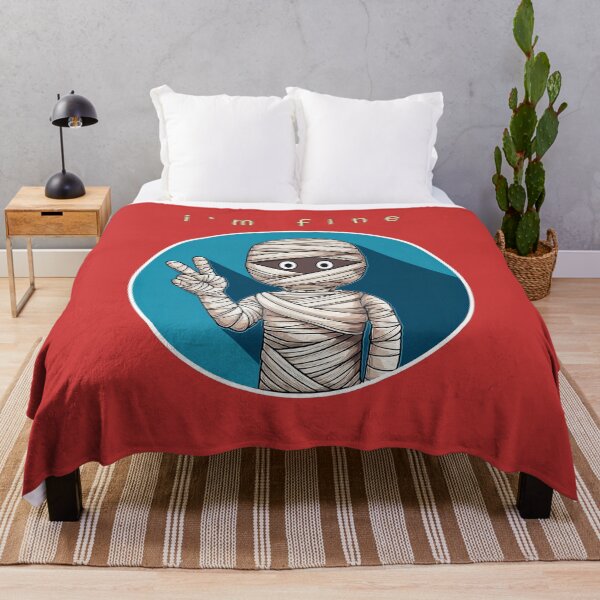 Item preview, " I'm fine " Funny cartoon illustration Design. designed and sold by HEMRO.