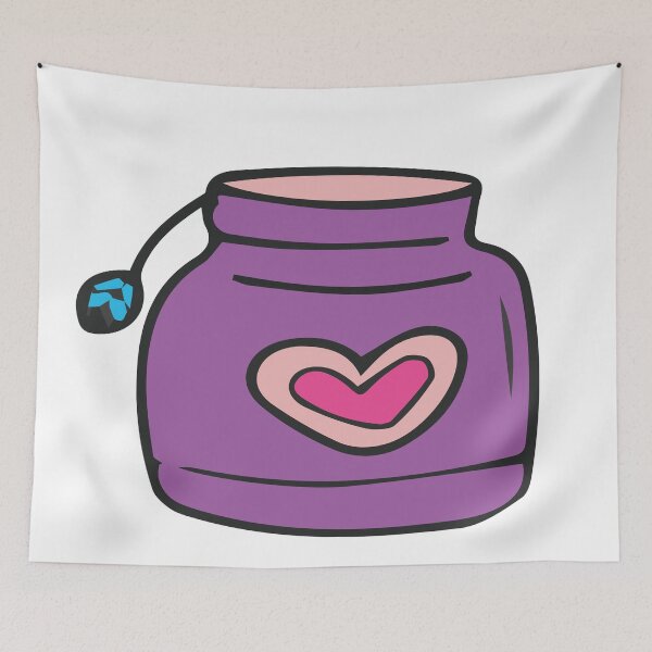 Item preview, Heart Jar of Love and Care designed and sold by PodiShop.