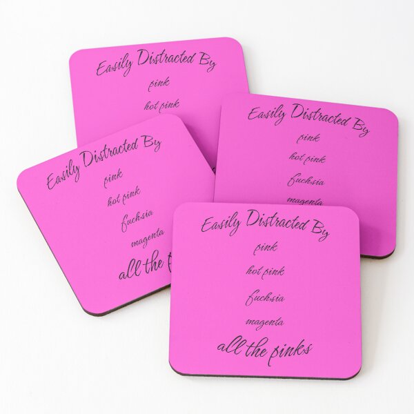 Artikelvorschau, Leicht ablenkbar durch Pink | All The Pinks entworfen und verkauft von PinkGoddessLove.