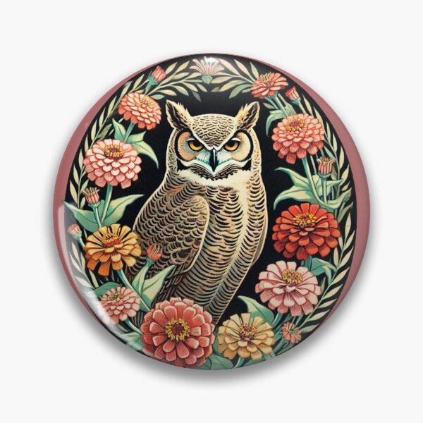 Item preview, Great Horned Owl designed and sold by FrictionMaxxing.