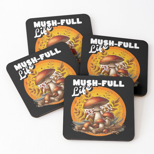Item preview, MUSHFULL LIFE - AUTUMN RETRO MUSHROOMS designed and sold by justyna-s28.