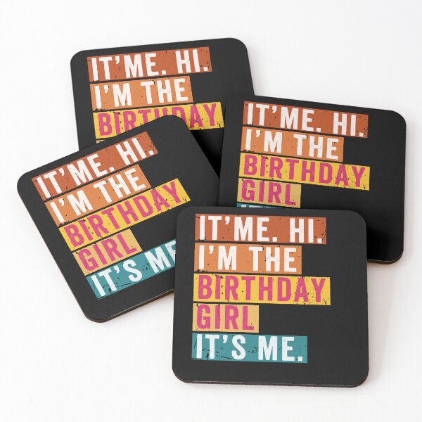 Item preview, Funny Vintage It’s Me Hi I’m The Birthday Girl It’s Me designed and sold by pkk72.
