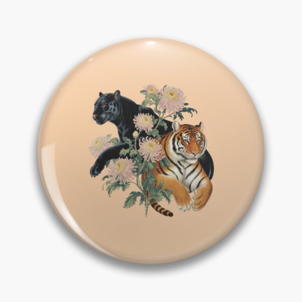 Item preview, A Tiger and a Black Panther designed and sold by 123ks.