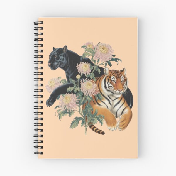 Item preview, A Tiger and a Black Panther designed and sold by 123ks.