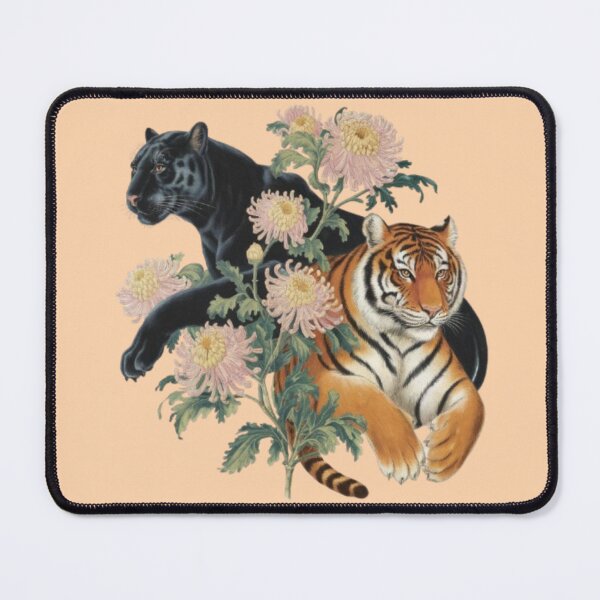 Item preview, A Tiger and a Black Panther designed and sold by 123ks.