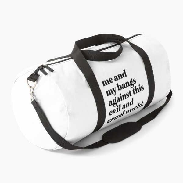 Item preview, Me and my bangs against this evil and cruel world designed and sold by weirdly weird.