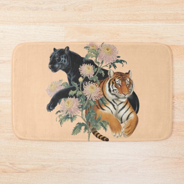 Item preview, A Tiger and a Black Panther designed and sold by 123ks.