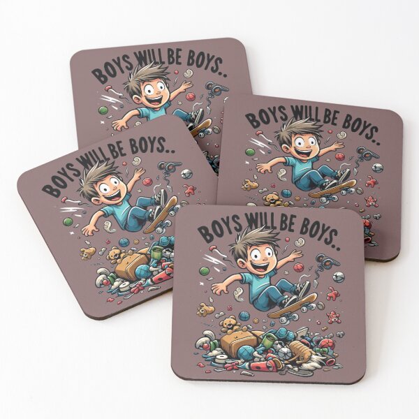 Item preview, Boys will be Boys designed and sold by BugiDesignArt.