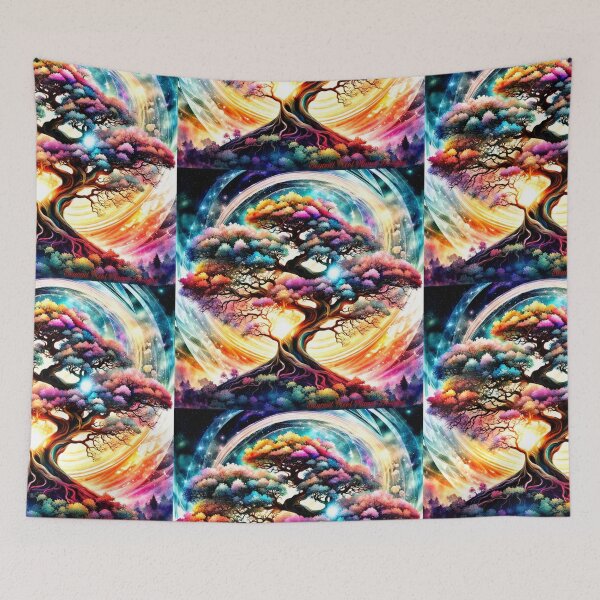 Item preview, Cosmic tree  designed and sold by Pixelplanetdesigns.