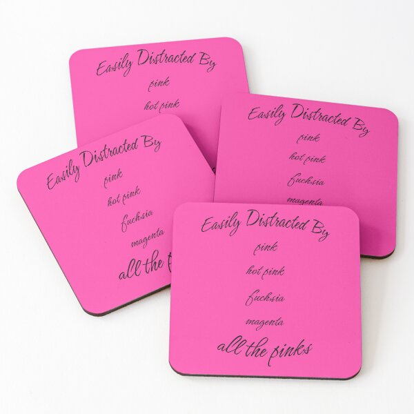 Artikelvorschau, Leicht ablenkbar durch Pink | All The Pinks entworfen und verkauft von PinkGoddessLove.