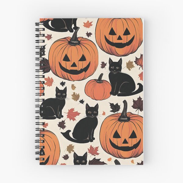 Item preview, Pumpkins and black cats. designed and sold by MagelliShop.