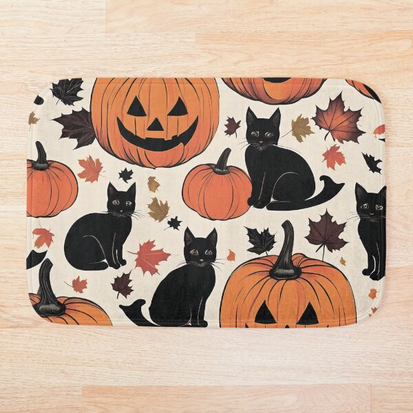 Item preview, Calabazas y gatos negros. designed and sold by MagelliShop.